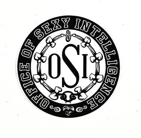OSI Office of Sexy Intelligence Vinyl Sticker